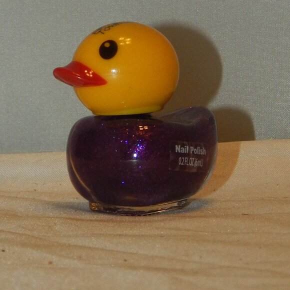 Purple polish in a Duck bottle - Picture 1 of 1